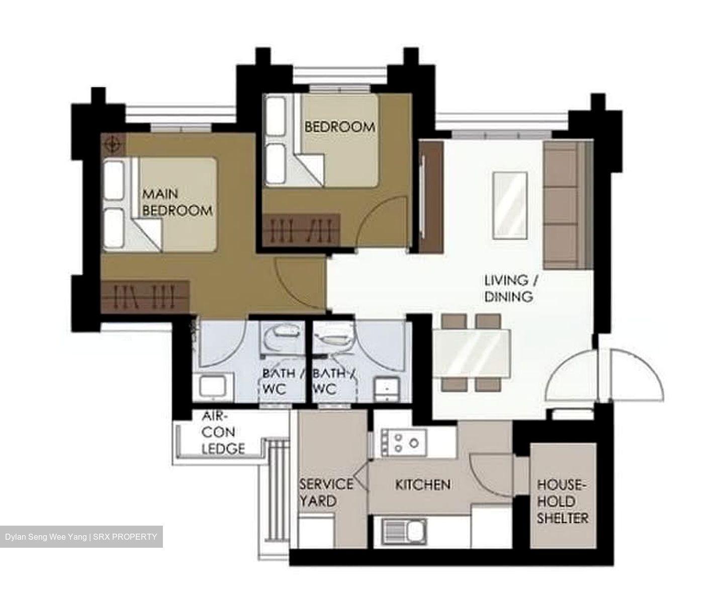 Blk 37 Skyresidence @ Dawson (Queenstown), HDB 3 Rooms #566153161